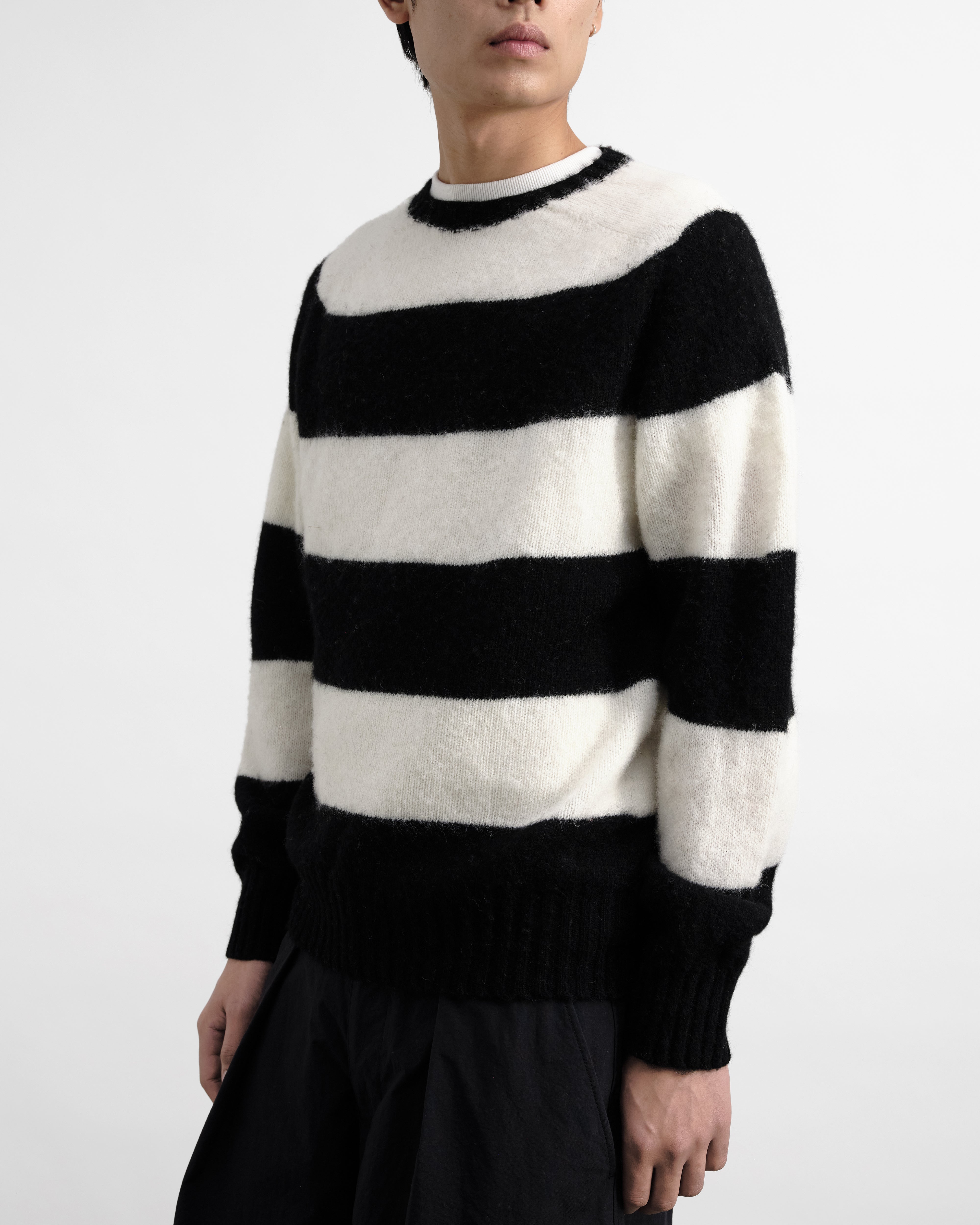 Suedehead Stripe Jumper